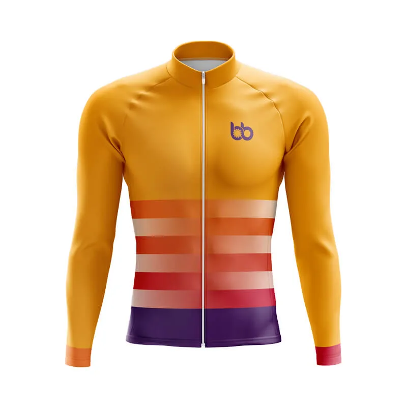 Gradient Frequency Aero jerseys (Orange-Red-Violet)